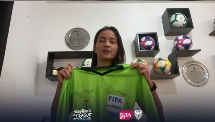 Mulheres da arbitragem paulista se unem e fazem doações para o Leilão da FPF