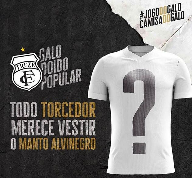 Clube da Série D entra na moda e terá camisa feita por torcedor