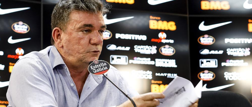 Corinthians divulga nota oficial sobre Covid-19 de Andrés Sanchez