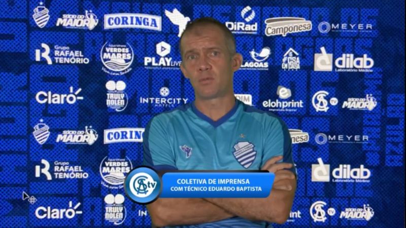 Alagoano: Técnico destaca segurança nos treinos do CSA, mas admite estranheza