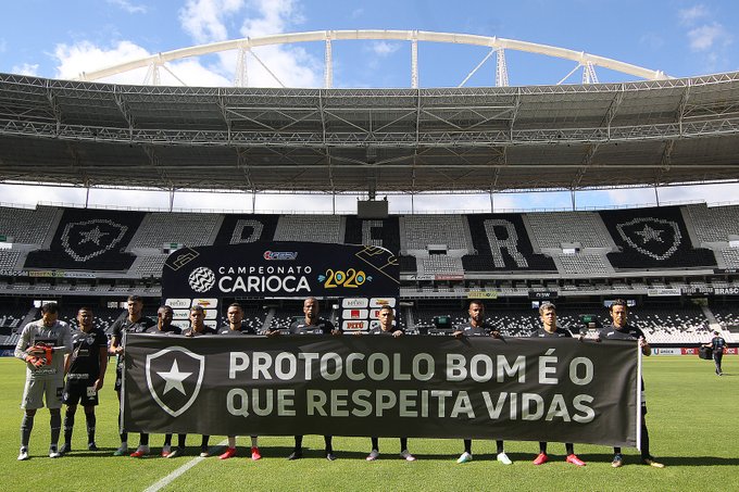 Botafogo 6 x 2 Cabofriense – Em manhã de protestos, Fogão goleia no Nilton Santos