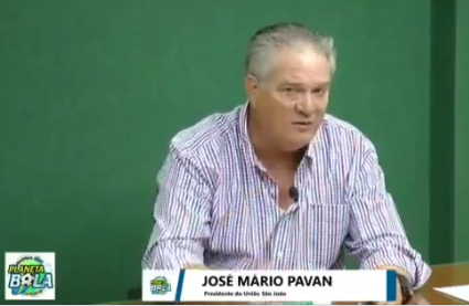 Ex-lateral da seleção nunca quis comprar o União São João, revela presidente