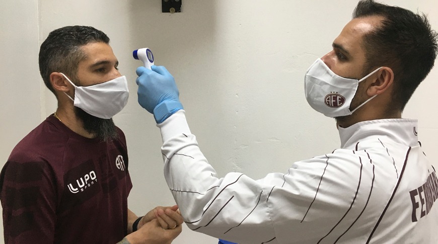 Dois jogadores da Ferroviária foram infectados pela covid-19, mas estão recuperados