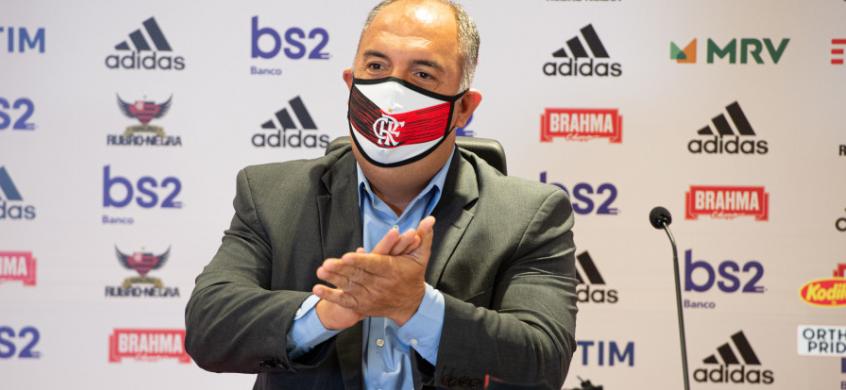 Vice do Fla ironiza especulação sobre Jorge Jesus no Barcelona: ‘Durmo tranquilo’