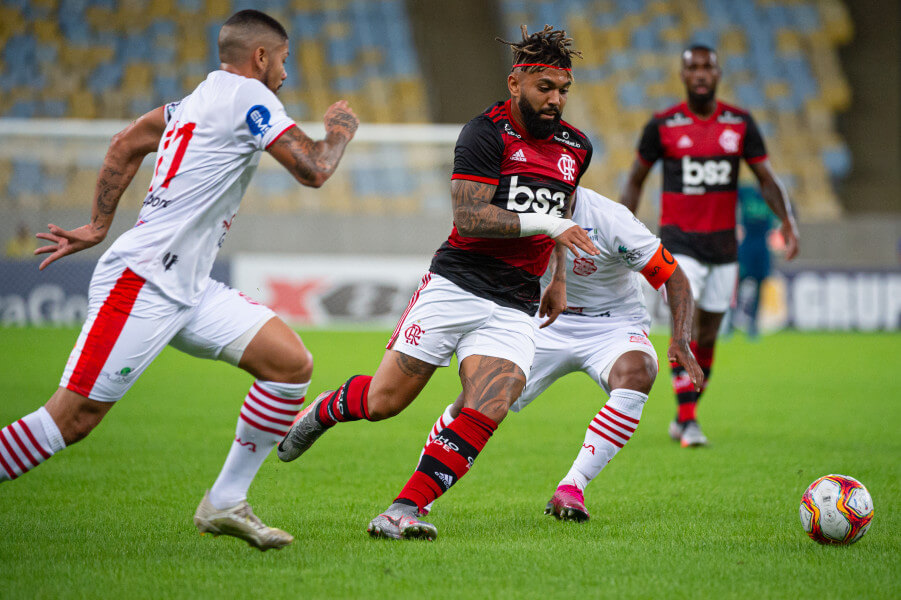 Gabigol está de volta ao Flamengo (Foto: Alexandre Vidal/Flamengo)