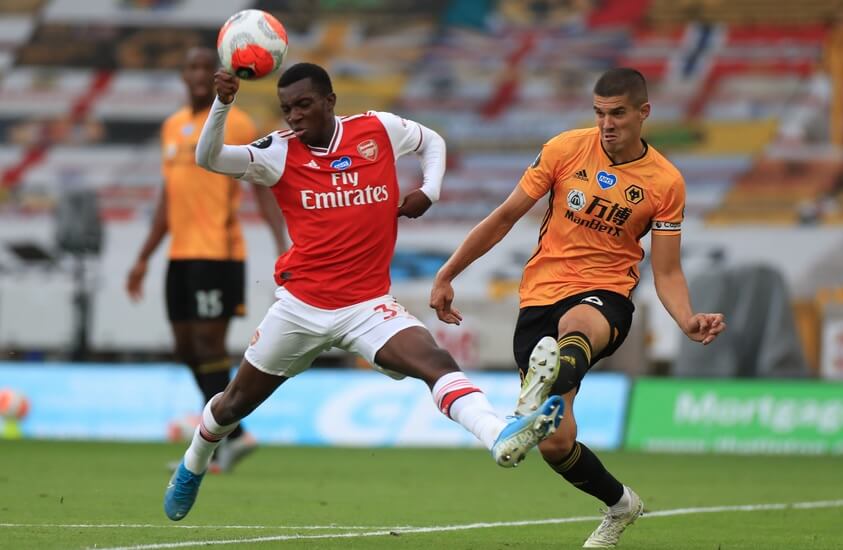INGLÊS: Arsenal quebra sequência positiva do Wolverhampton e volta a sonhar com o G4