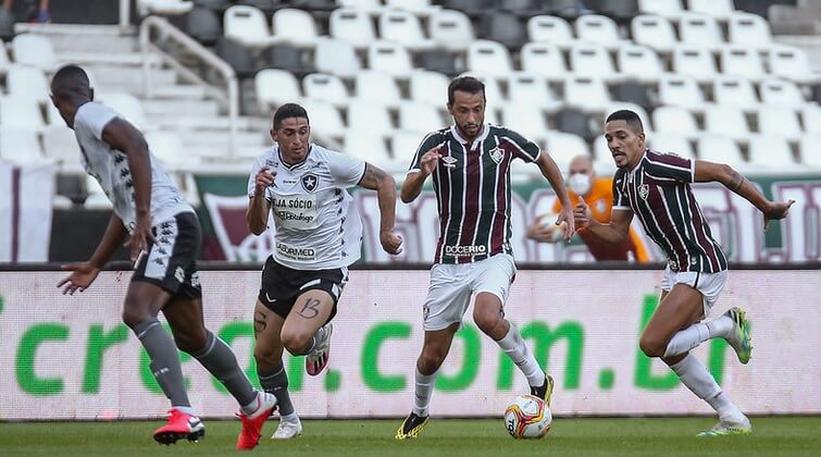 Fluminense e Botafogo ficaram no empate sem gols (Foto: Mailson Santana/Fluminense)