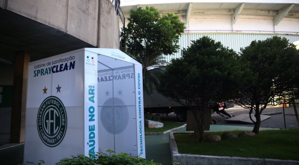 No combate ao Covid, Guarani monta estrutura para receber elenco no Brinco de Ouro