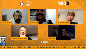 Em live da FPF, Washington relembra artilharias pela Ponte Preta em 2001