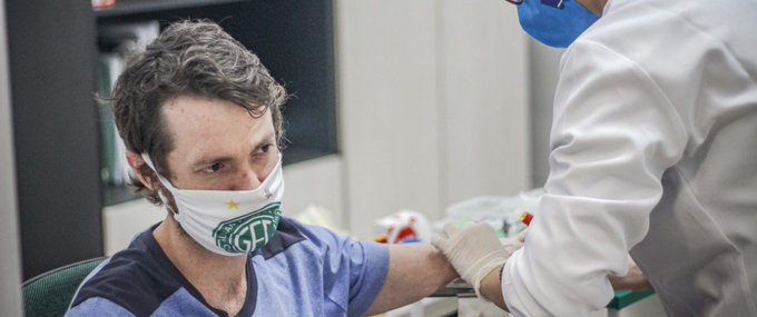 Por segurança, Guarani repete coleta sorológica em profissionais do futebol