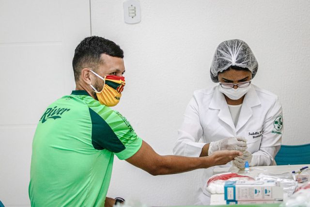 Maranhense: Antes de retorno aos treinos, Sampaio Corrêa realiza testes para covid-19