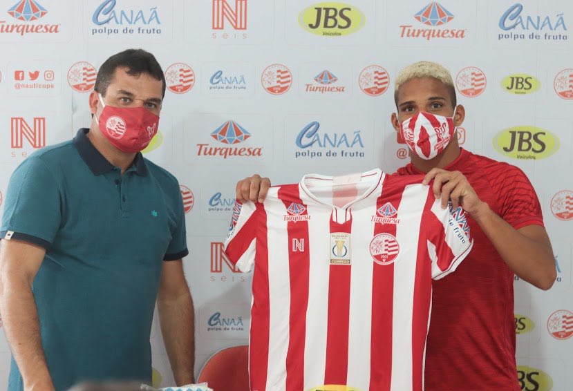 Pernambucano: Atacante emprestado pelo Flamengo é apresentado no Náutico