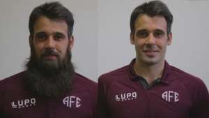 Goleiro da Ferroviária cumpre promessa e raspa barba após dois anos