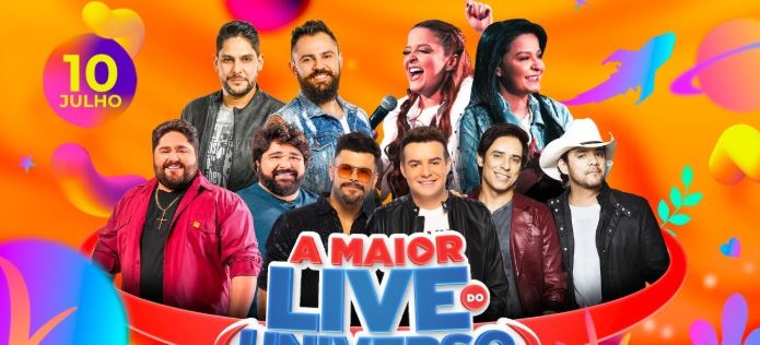 Ex-dirigente promove ‘a maior live do universo’ com sertanejos famosos