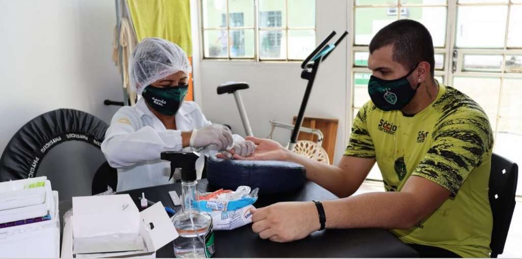 Jogadores do Manaus já passaram por testes de Covid-19