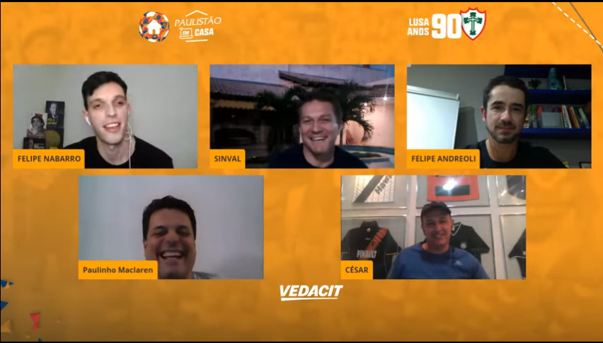 Live Portuguesa Anos 90 relembra Dener: ‘Poderia ter ido para a Copa’