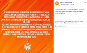 Paulista A2: Atibaia 'parabeniza' FPF por definições do Conselho Arbitral