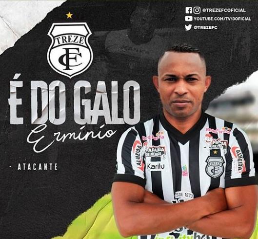 Time da Série C oficializa artilheiro do Taubaté como reforço