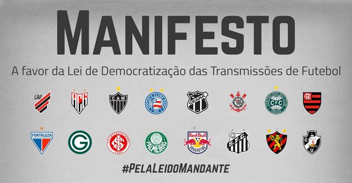Clubes do BR fazem manifesto em apoio a MP 984; quatro são contra