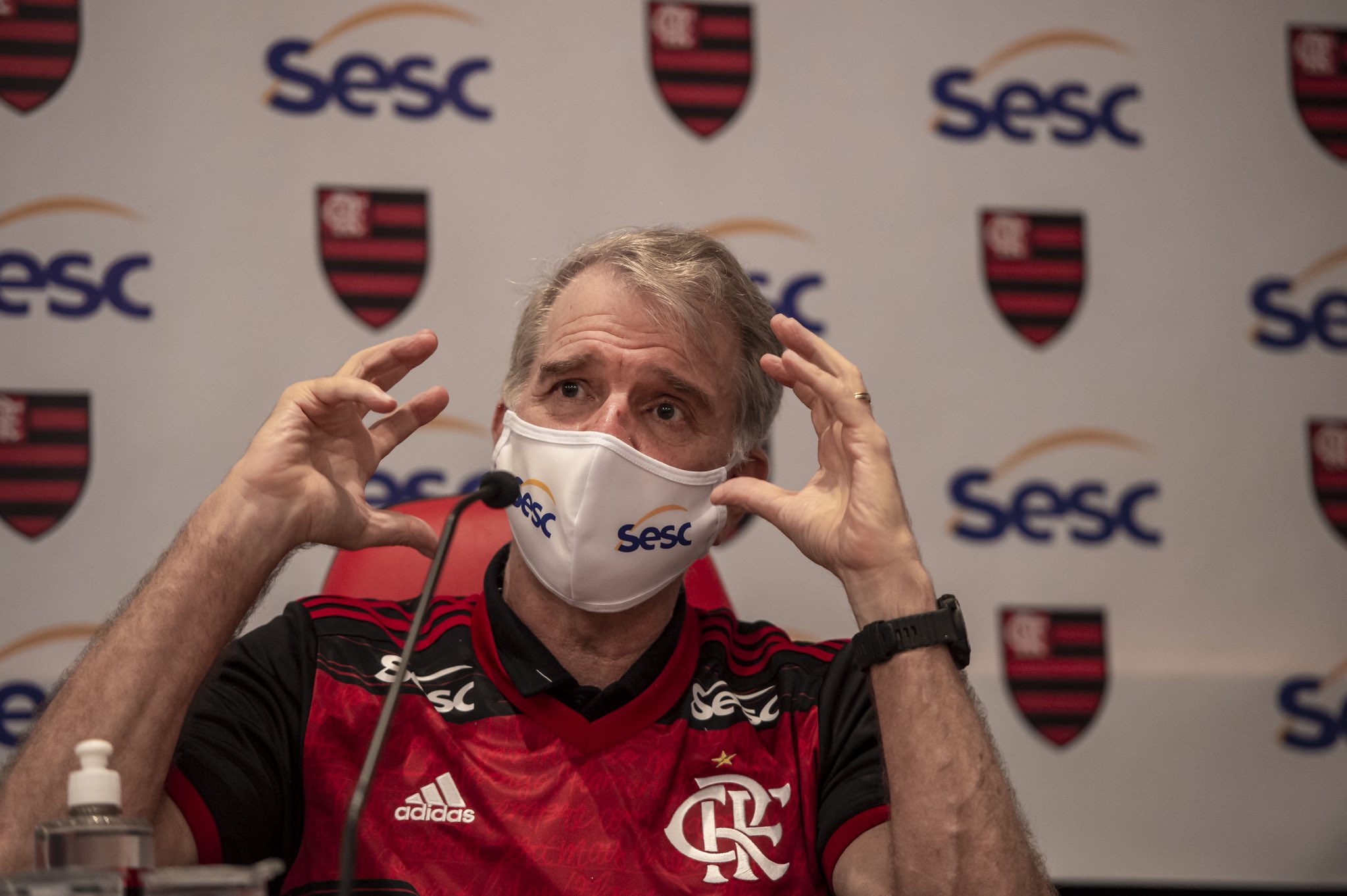 Volêi: Bernardinho quer transformar parceria Flamengo/Sesc em referência mundial
