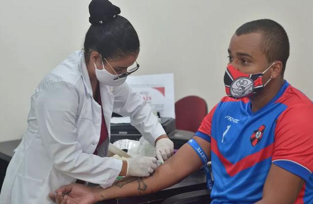 Sem casos de Covid-19, clube da Série D volta aos treinos