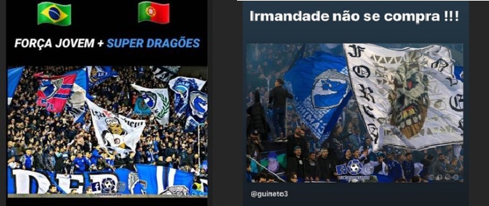 Torcida organizada do Porto não quer apoio de flamenguistas: “Aqui é Vasco, p***!”