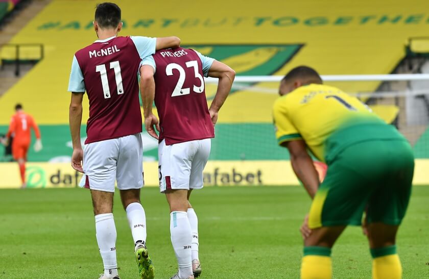 INGLÊS: Burnley passa pelo lanterna e ainda sonha com vaga na Liga Europa