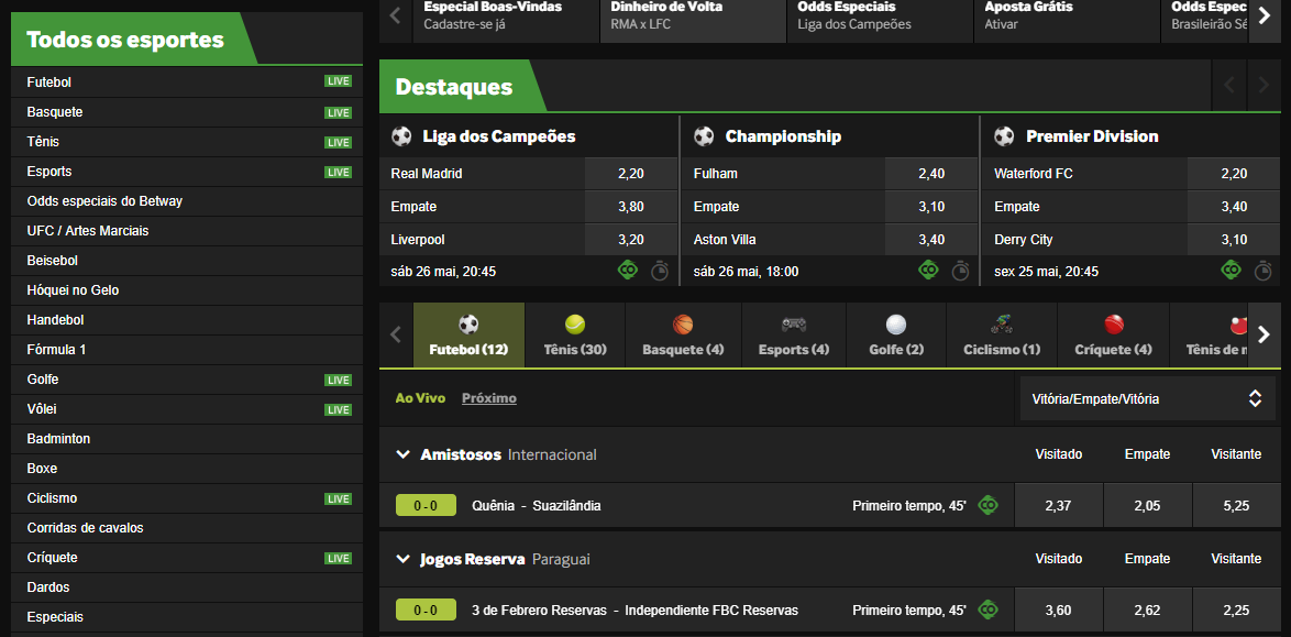 Betway App: Como fazer o download e apostar no celular?