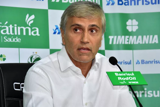 Presidente de time da Série B testa positivo para covid-19