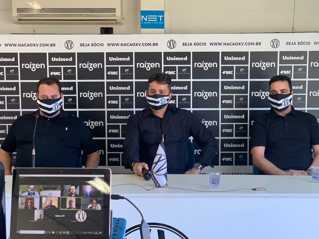 Novo técnico do XV é apresentado em coletiva online e foca no acesso do Paulista A2