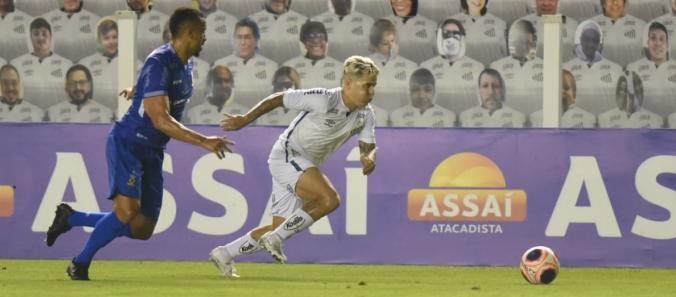 Santo André segurou empate com Santos na Vila Belmiro. Foto: Santos FC