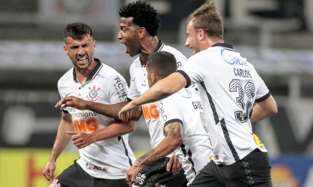 Gil marcou para o Corinthians. Foto: Rodrigo Coca - Agência Corinthians
