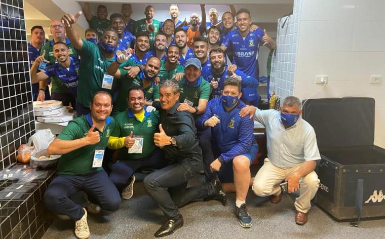 Santo André festejou quartas de final e vaga na Série D em 2021