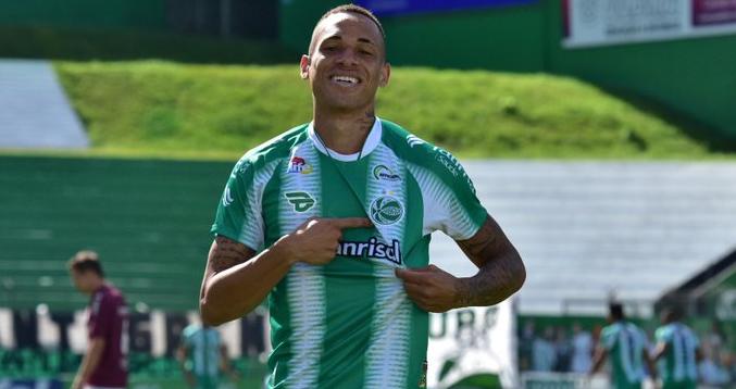 Igor e Breno comemoram gols na vitória do Juventude no Ca-Ju 284