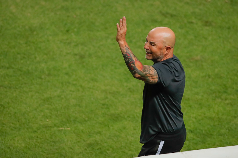 Jorge Sampaoli assume culpa após empate entre Atlético e América