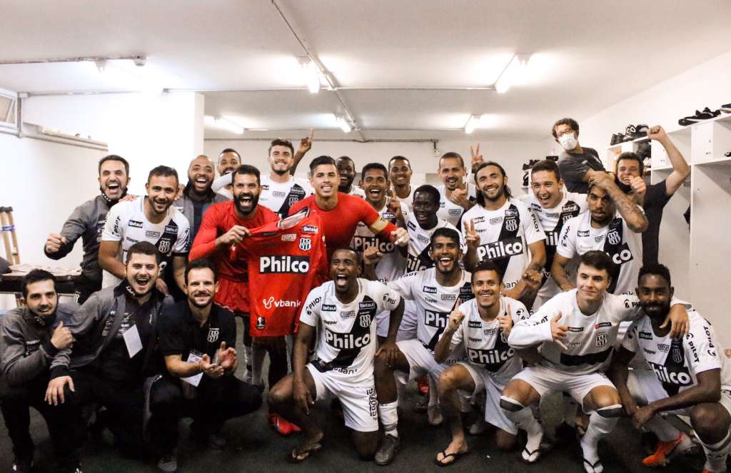 Ponte comemorou muito a vaga nas quartas de final