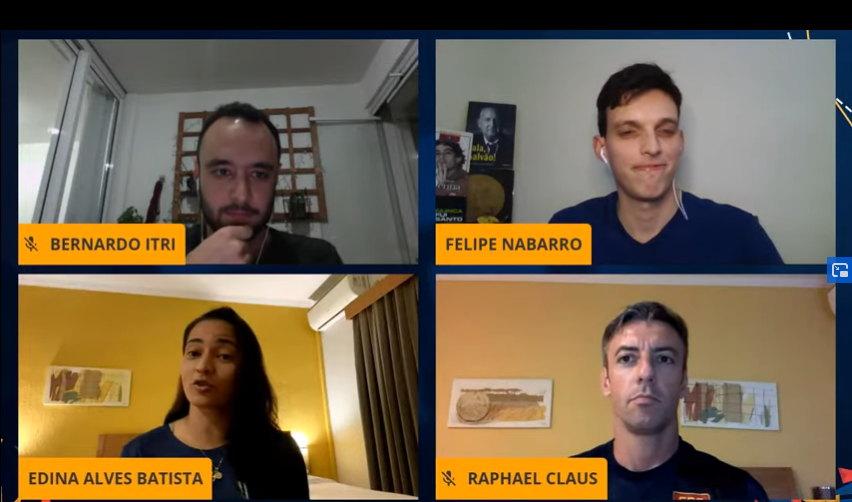 Em live, Edina Alves conta como foi seu início de carreira na arbitragem