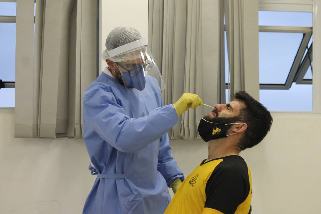 Criciúma faz nova testagem para Covid e avisa: “Priorizar saúde dos atletas”