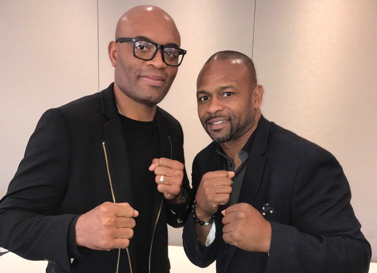 Boxe: Roy Jones Jr. aponta para duelo com Anderson Silva após exibição com Mike Tyson