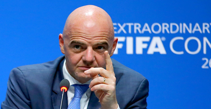 Suíça abre processo criminal contra Infantino, presidente da Fifa