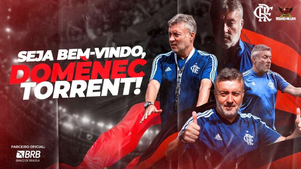 Domènec Torrent foi anunciado como novo treinador do Flamengo