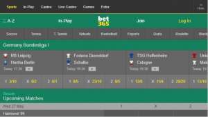 Bet365 Futebol odds & Palpites