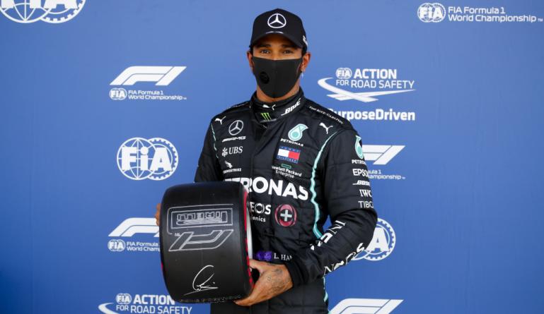 F1: Respiração profunda e ‘reset mental’ garantem pole a Hamilton em Silverstone