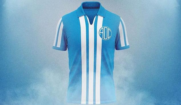 Clube da Série B lança camisa retrô para usar na estreia
