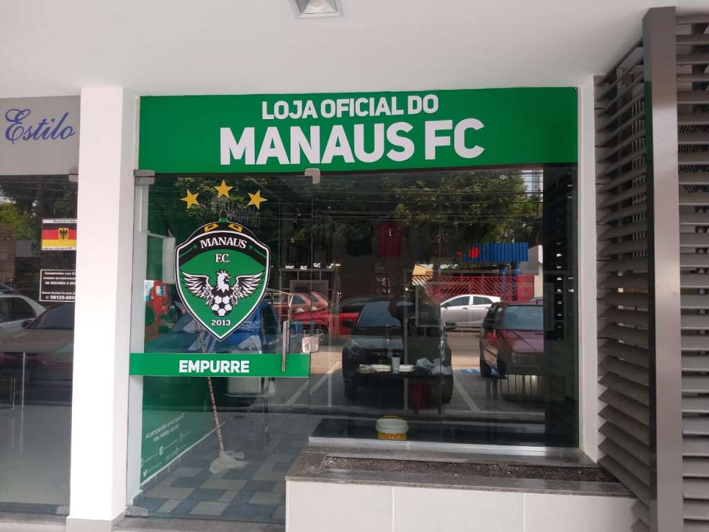 Manaus inaugura loja do clube no Da Vinci Center (Foto: Leanderson Lima)