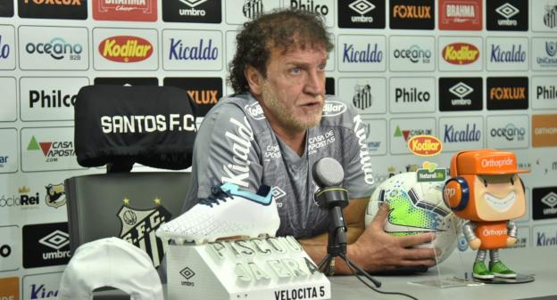 ‘Hoje eu chego sabendo dos problemas’, diz novo técnico do Santos