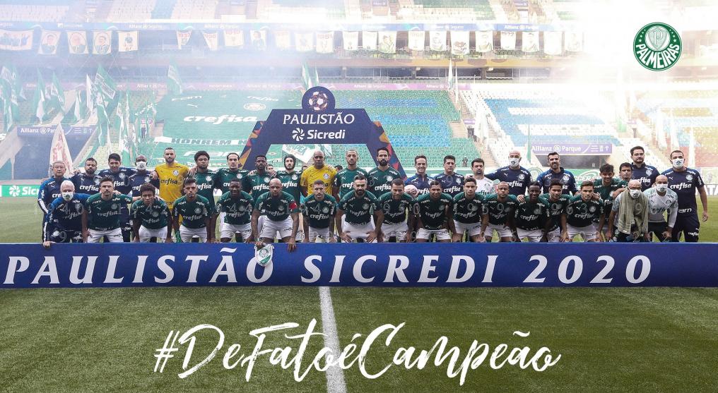 Palmeiras encerra tabu de 12 anos; Confira os quatro maiores campeões do Paulistão!