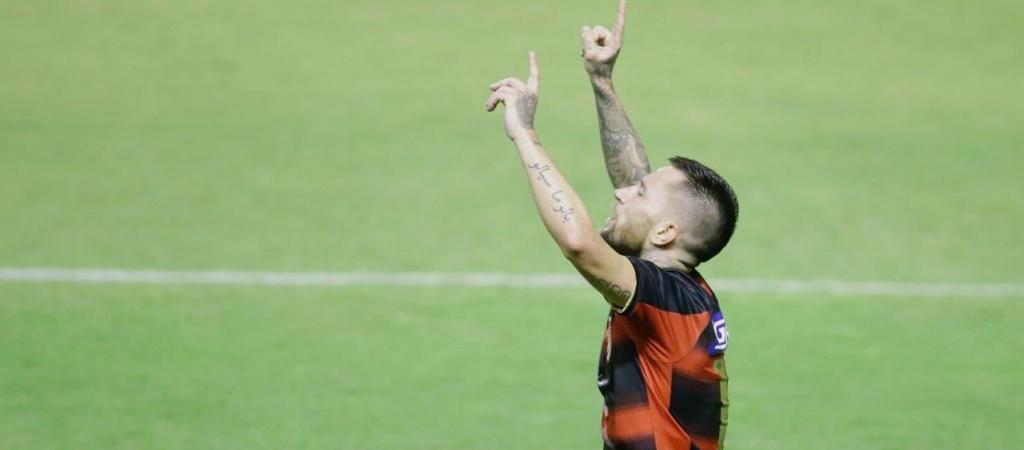 Sport fez a festa no primeiro tempo. (Foto: Anderson Stevens / Sport)