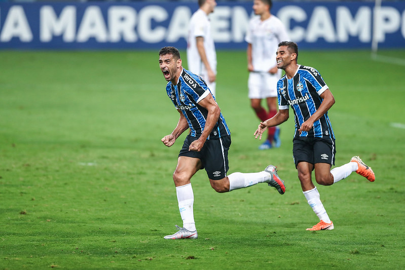 Diego Souza deixou sua marca pelo Grêmio