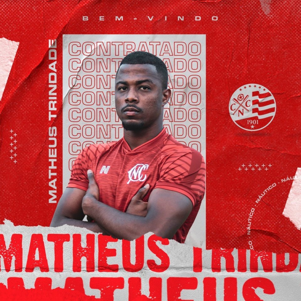 Série B: Náutico anuncia volante formado por dupla Fla-Flu e retorno de lateral